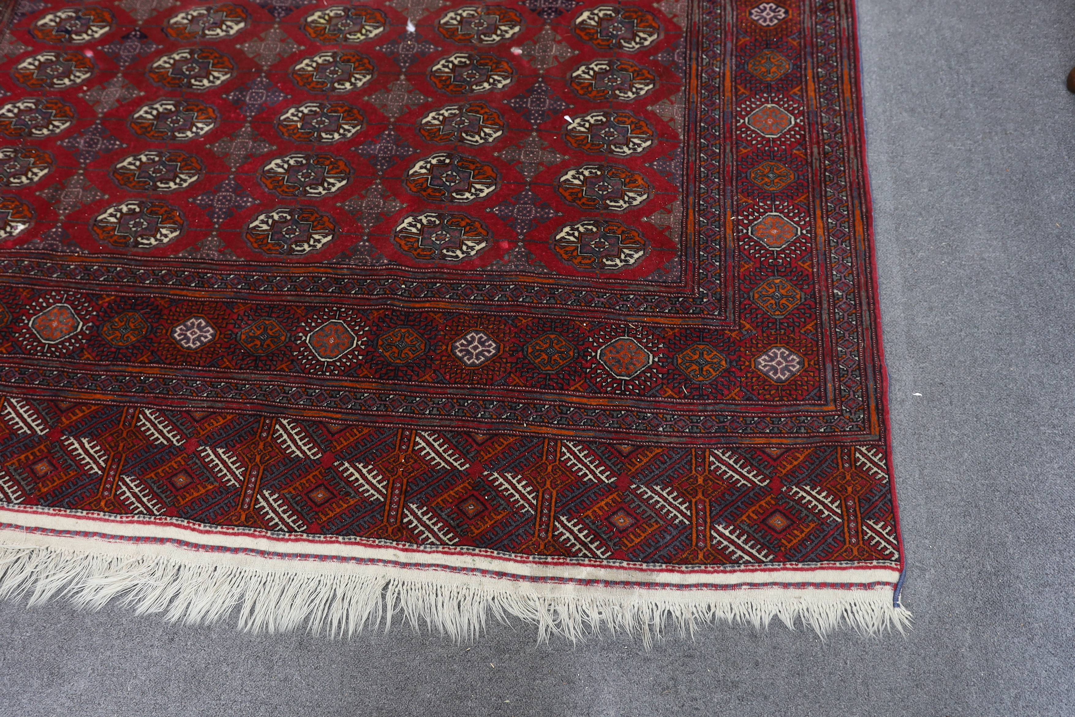 A Bokhara carpet, 290 x 202cm